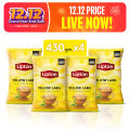 Lipton Yellow Label | Pack Of Four 430Gm | Black Tea | New Stronger Taste. 