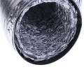 Pipe For in & Out 4 Inch 100mm Ventilator Pipe PVC Aluminum Tube Air Ventilation Pipe Hose Flexible Exhaust Duct 3/2M Air System Vent Bathroom, Kitchen.. 