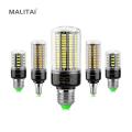 【Topnotch Store】1Pcs High Lumen 5736 SMD E27 E14 3.5W 5W 8W 15W LED Corn Bulb light 85V-265V Constant Current No Flicker 28-156 lamp. 