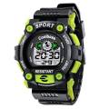 Sport Student Children Watch Kids Watches Boys Clock Child LED Digital Wristwatch Electronic Wrist Watch for Boy Gift - intl. 