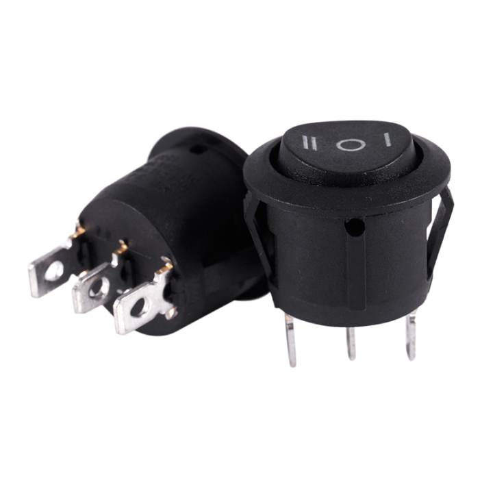 20 x AC 6A/250V 10A/125V 3 Pin SPDT ON/OFF/ON 3 Position Round Boat ...