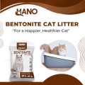 MANO Bentonite Cat Litter Coffee 10L. 