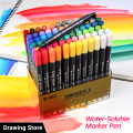 STA Dual Side Water Brush Pen Marker Set For Drawing 12, 24, 36 & 48 Color. 
