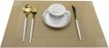 Table Mats Set of 6 Dining Table Place Mats Washable Placemats Non-Slip Heat Resistant. 