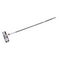 Glass Cleaning Tool Double-Sided Telescopic Rod Window Cleaner Squeegee Wiper Long Handle Rotating Head Brush Silicone Scrubber. 