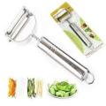 Stainless Steel Multi-Purpose Vegetable Peeler Double Side Peeler. 