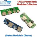1A/2A 5V Single/Dual USB Power Bank Module 18650 Battery Charging Control Circuit. 