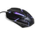 7 light breathing gaming mouse RGB  - Gaming Mouse with 7 led - USB wired without side buttons for PC, Laptop, Minecraft, Mobile Pubg, Free Fire. 