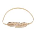 1/2pcs Fashion Women Metal Belt Stylish Vintage Golden Silver Leaves Chain Waist Belt Smooth Buckle Clothes Decoration Lady Gift. 