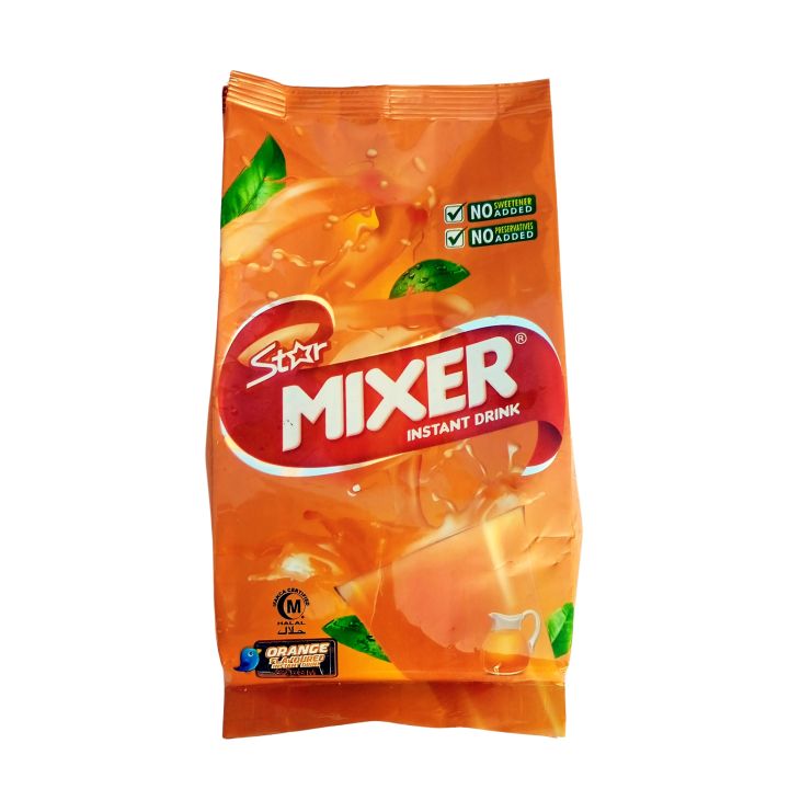 Star Mixer Orange Instant Drink Pouch 375g