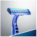 Gillette Blue II Plus Shaving Razor Bag of 3. 