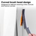 Corner Groove Crevice Cleaning Brush Household for Bathroom Surface Window Toilet Ceramic Tile Gap Cleaning Brush Scraper with Long Handle Deep Clean Scrub Brushes. 