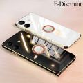 New Phone Case For Samsung Galaxy A05 Cover Soft Plating Antioxidant Clear Ring holder stand For Galaxy A05 Case. 