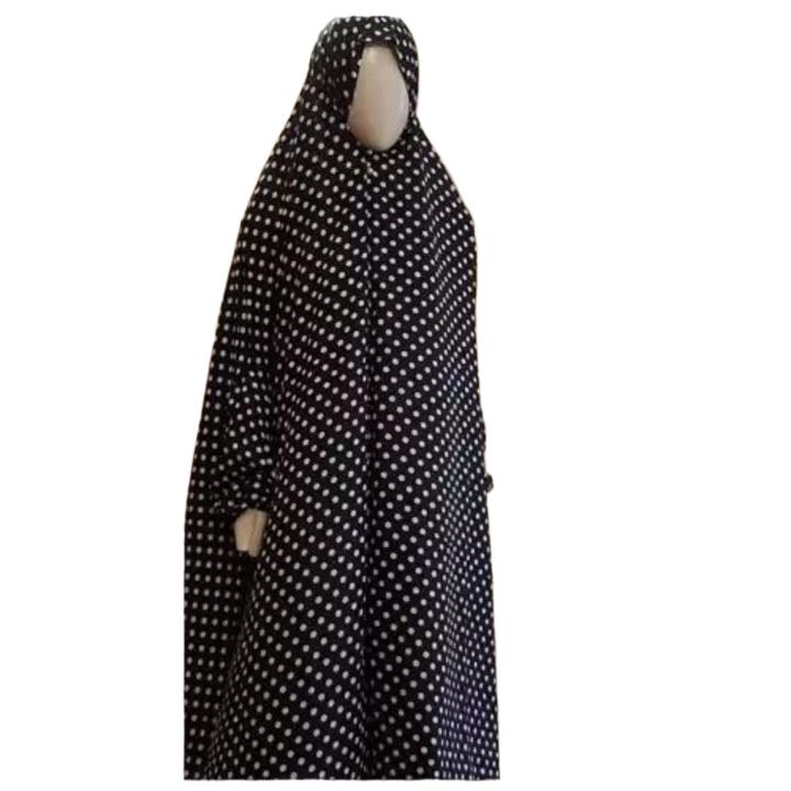 Stitch Polkadot Namaz Chadder Standard size Be Hijabi