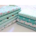 100% Cotton 9 Assorted Pre Cut Charm 10" Squares Quilt Fabric F209. 