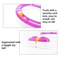 Interactive High Quality Non-Toxic Plastic Cat Chasing Ball Track Toy. 
