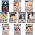 ONE PEICE POSTERS BOUNTY POSTER SET 10 POSTERS SET. 