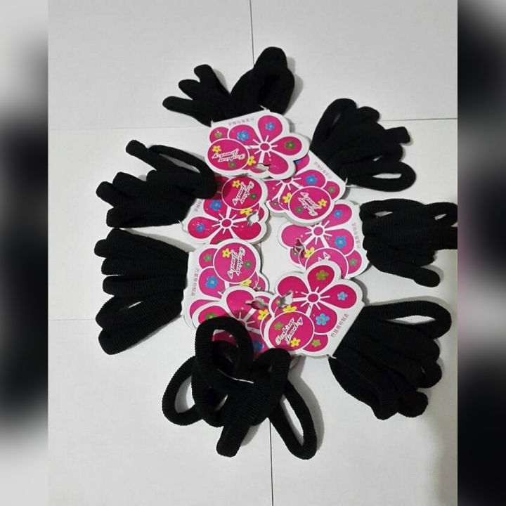 Pack Of 42 - Black Hair Ponies
