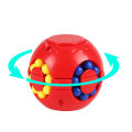 Little Magic Bean Toy, Rotating Speed Cube Beans Puzzle, Fidget Fingertip Gyro Spinning Tops Toy, Creative Decompression Toys, Puzzle Cubes Collection for Kids, Intellectual Game for Kids, Adult Stress Relief Game, Multicolor. 