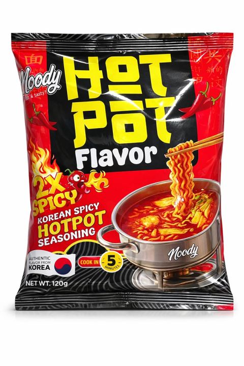 NOODY KOREAN HOT POT FLAVOUR 2X SPICY RED | Daraz.pk