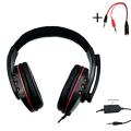 3.5mm Wired Gaming  Headset With Adjustable Microphone Volume Controller Noise Cancelling Headphones Compatible For Pc Gaming. 