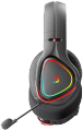 Bloody MR710 RGB Gaming Wireless Headset - Dual Mode 2.4G Wireless + Bluetooth V5.0 - RGB Streamer Light Effect - M.O.C.I Dome Tech - 44 HRS Playtime - 3.5mm Compatible - Noise Cancelling Mic - For PC/Laptop/Tablet/Mobile/Gaming. 