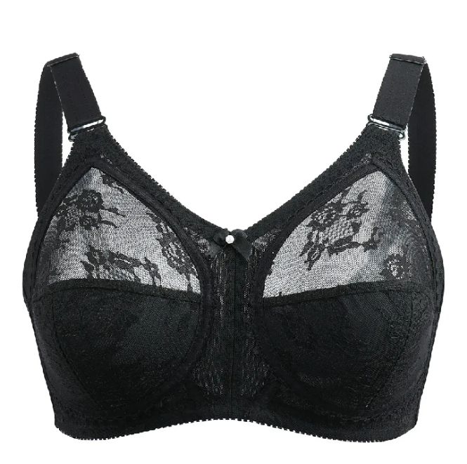 New Style Caprie Half Cup Fancy Net Bra with Wide Belt Support for ...
