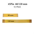 cltgxdd Gold plated FPC Connector cable Line 13 21 23 25 27 31 33 39 45 51 Pin FFC FPC Flexible Flat Ribbon Cable Pitch 0.3 mm. 