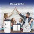 Tuya WiFi MiNi Smart Switch With Power Monitor 16A 2-way Control Timer Breaker Relay Work With Alexa Google Home. 