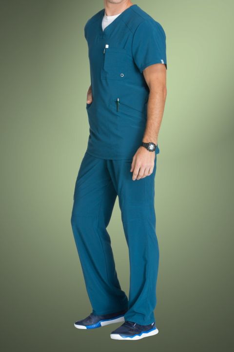 Doctors%20Scrubs%20Men%20Doctor%20Scrub%20Caribbean%20blue%20-%20Image%203