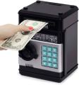Bank for Boys Girls, 4 5 6 7 8 9 10 Year Old Girl Boy Birthday Gift Ideas, Electronic Password Money Saving Box ATM, Great Gift Safe Bank Toys for Kids (Blue White). 