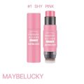MAYBELUCKY Long Lasting Famtastic Blusher Double Ended Blush Cream. 