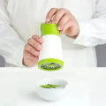 Manual Stainless Steel Herb Grinder & Chopper – Multifunctional Twist Herb Mill for Coriander, Mint, Parsley, Spices, Fruits & Vegetables – High-Quality Hand Crusher Kitchen Tool. 