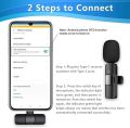 K8 Microphone for Youtubers | Mobile Lavalier Streaming Interview for Collar mic Mini Micro Portable Clip. 