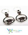 High Quality Steel Toyota Keychain & Keyring - Steering Wheel. 