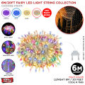 Colorful Fairy Lights 30 LEDs String Lights Waterproof LED String Lights 20 Feet LEDs Fairy String Lights Electric Operated 220v AC String Lights For Indoor & Outdoor Decoration Wedding Home Parties Room Decor Rabi ul Awal Wall Decoration Colorfull. 