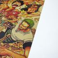 Aimeer Vintage Comic One Piece Anime Character Collection Vertical Version Nami Sanji Retro Kraft Paper Posters51.5x36cm. 
