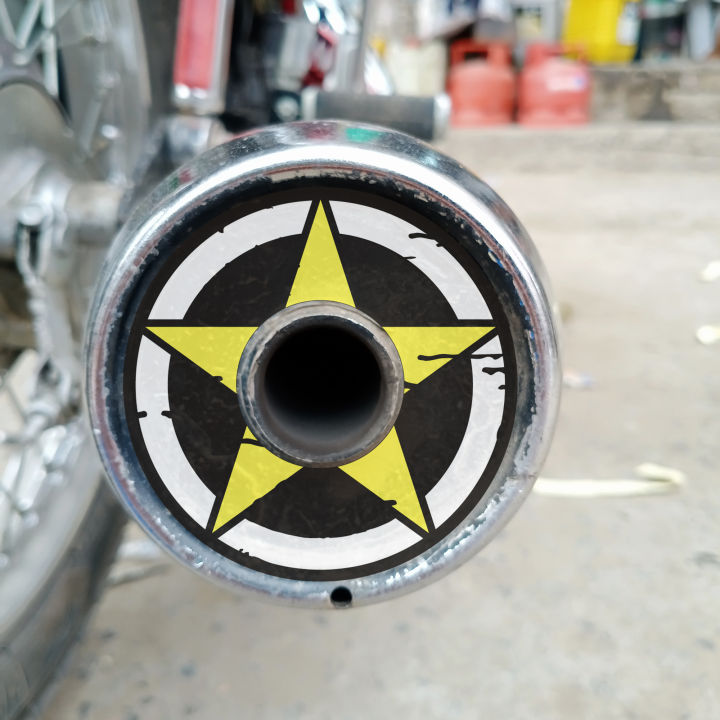 Silencer Sticker For BIke Honda 125 Silencer Tikki Bike Sticker Bike Stickers Bike Stickers 125 Stickers For Bike Bike Accesories Car Sticker, Bike Stickers, Car Accesories