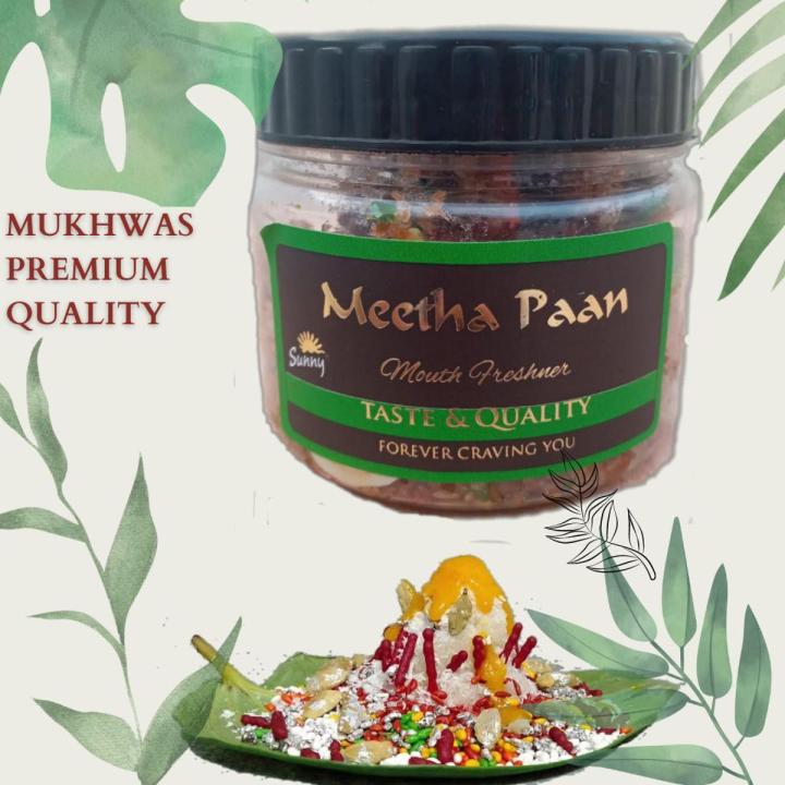 Mukhwas - Delicious Taste Export Premium Quality Meetha Pan Mouth Freshener - 200 Gram