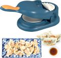 2 in 1 Dumpling Maker Machine - Samosa Dumpling Maker Kitchen Tool - Manual Dumpling Maker Mould - Make Perfect Delicious Dumpling - Manual Press - Easy To Use - Best For Making Samosa - Momos and Gujiya. 