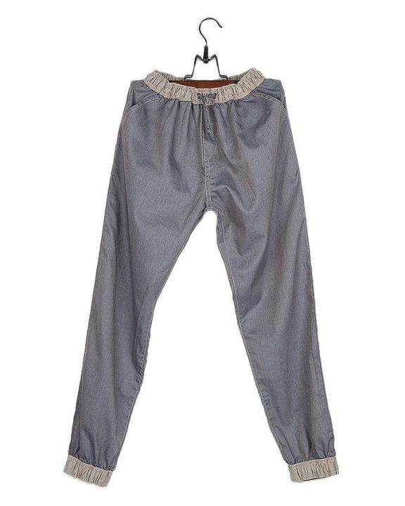 Grey PJ W/ Elasticated Waist and Buttom and Adjustable Belt