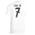 Real Madrid T-shirt and Shorts Football Kit Home new design 2024/2025 Adults and Kids Sizes Available. 