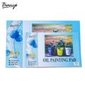 Oil Painting Paper Pad A-4 size 350GSM/10 Sheets a4 sketch book painting pad. 