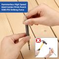 3 Pcs Dual Head Setter and Hinge Pin Punch Set, 5000 PSI. 