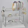 Best Of 2023 G Shape 3 Tire Dishracks Plate Dish Spoon Fork Bowl Cup Drain Rack Kitchen Organizer. 