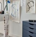 Ikea VARIERA Plastic / garbage bag dispenser, white. 