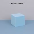 [COD] Tabletop Photography Props Hard Foam Material White Blue Pink Red Geometric Cube for Life Shoot Background Fotografia Decorate. 