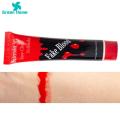 Green Home Artificial Plasma Tricky Halloween Zombie Bride Makeup ments Blood. 