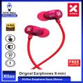 X-mini Xtlas Hi-Res Wired In-Ear Headphones Comfort Fit, Enhanced Sound, Tangle Resistant Cable, Compatible with iOS and Android) Handfree High Quality Clear Sound Universal Wired Bass Stereo In-ear HD Sound Handsfree With Mic for Pubg Gaming. 