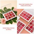 Miss Rose 12 Color Soft & Matte Long Lasting Waterproof Nourishing Lip Cream Lipstick Palette. 